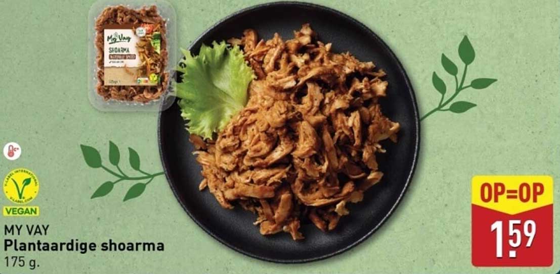 MY VAY Plantaardige shoarma 175 g