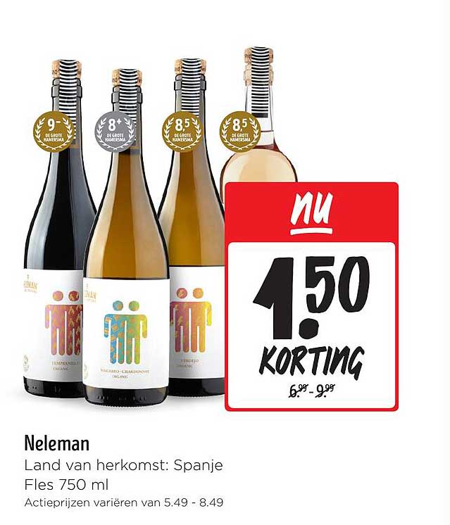 Neleman Land van herkomst: Spanje Fles 750 ml