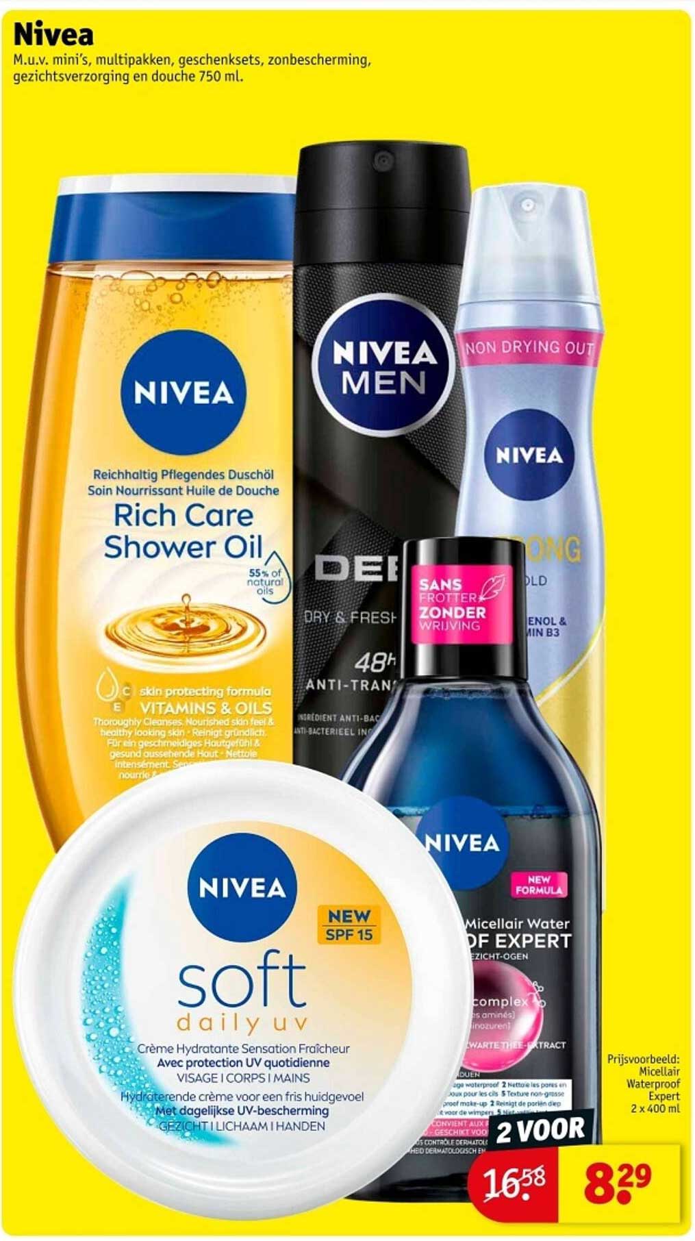 Nivea Gezichtsverzorging, Douche en Onderdelen 750 ml