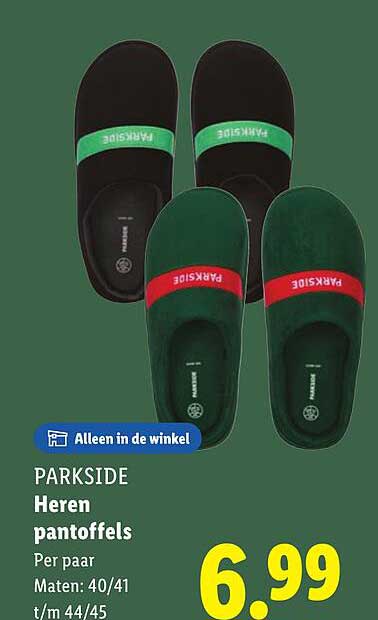 PARKSIDE Heren pantoffels