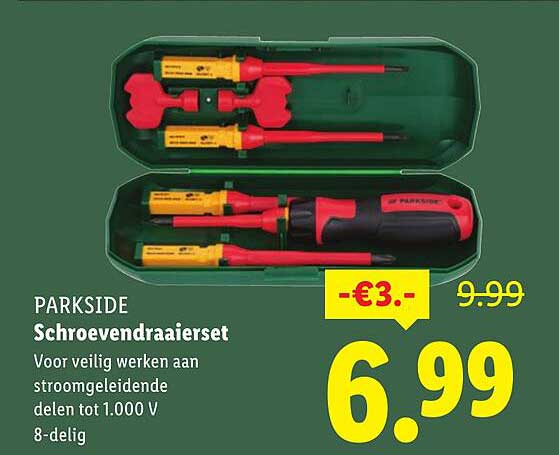 PARKSIDE Schroevendraaierset