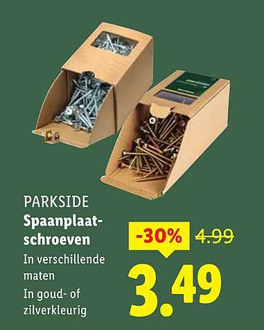 PARKSIDE Spaanplaat-schroeven