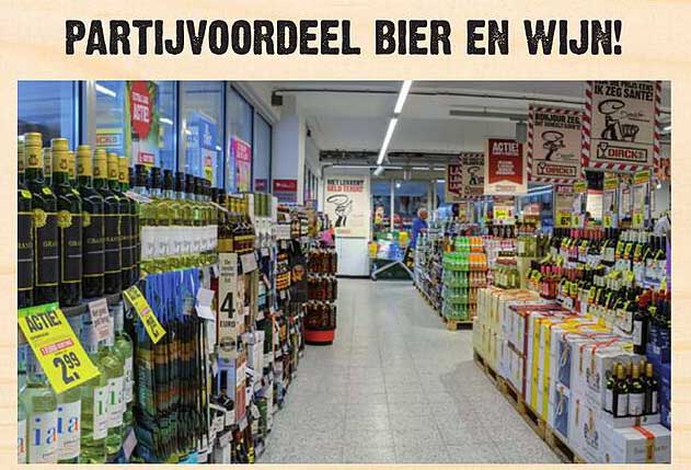 PARTIJVOORDEEL BIER EN WIJN!