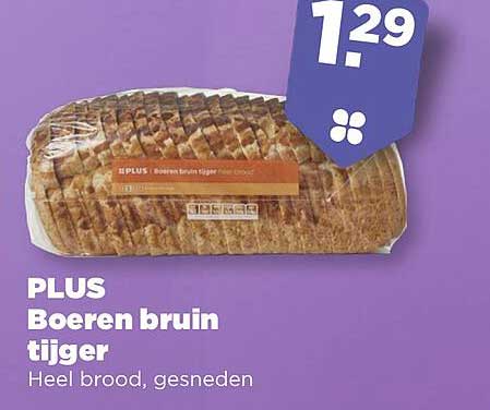 PLUS Boeren bruin tijger