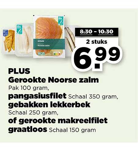 PLUS Gerookte Noorse zalm