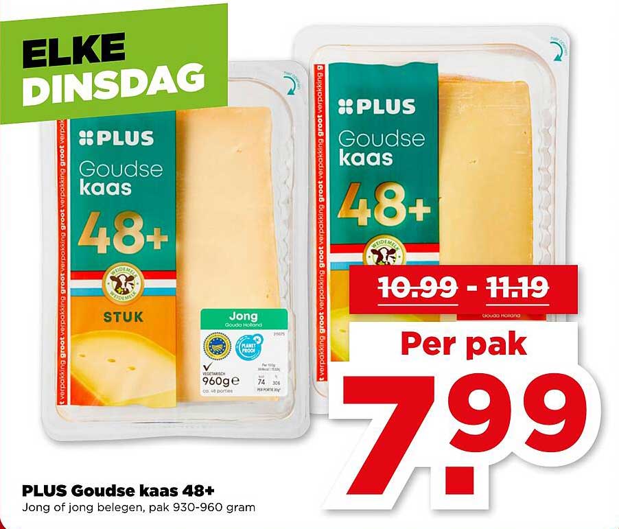 PLUS Goudse kaas 48+
