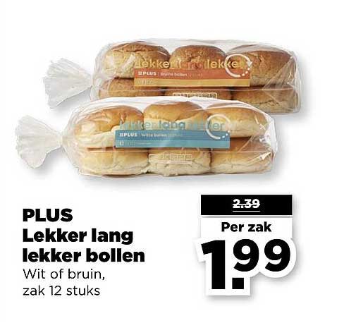 PLUS Lekker lang lekker bollen