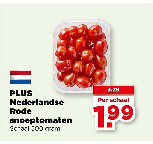 PLUS Nederlandse Rode snoeptomaten