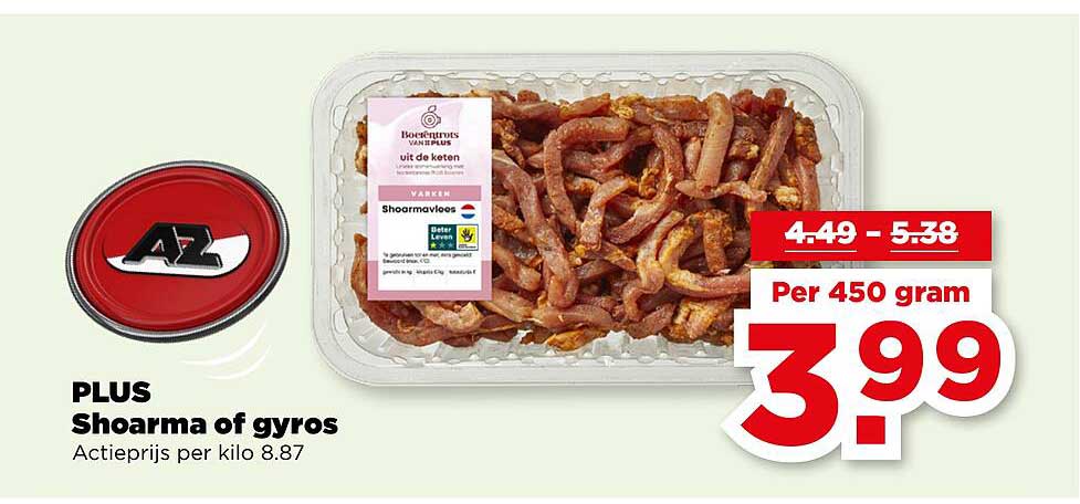 PLUS Shoarma of gyros
