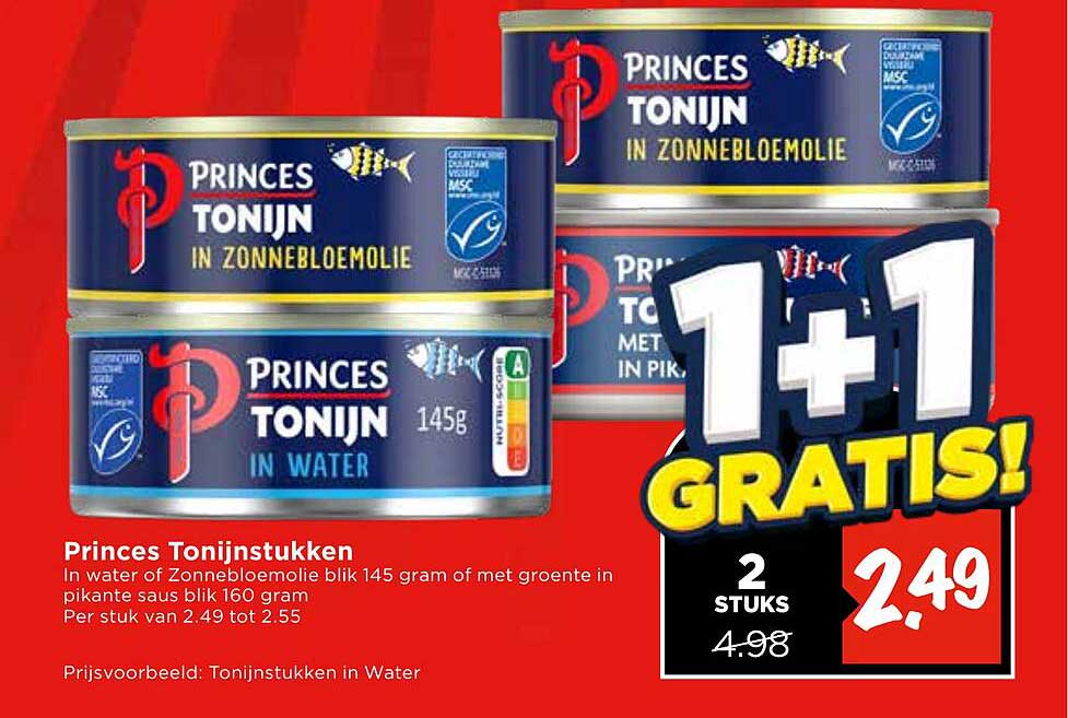 Princes Tonijnstukken