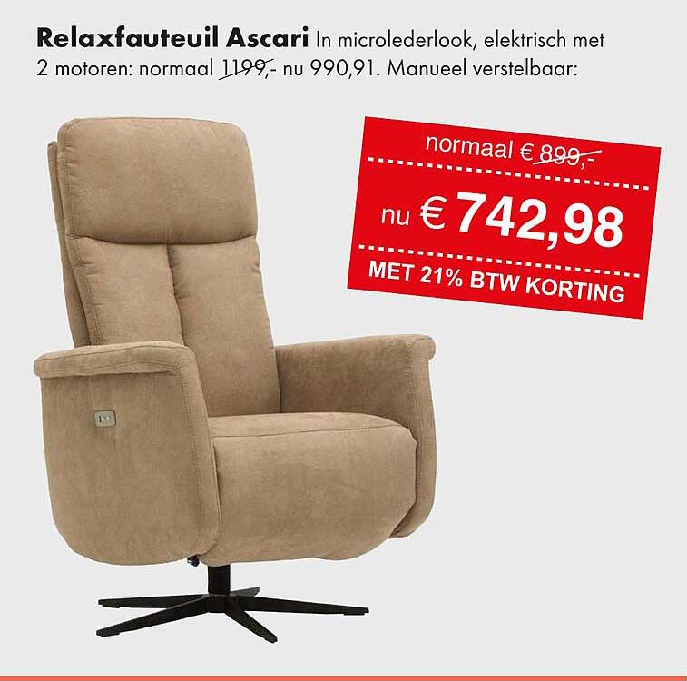 Relaxfauteuil Ascari