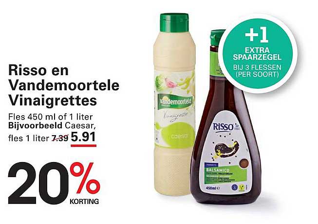 Risso en Vandemoortele Vinaigrettes