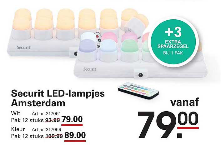 Securit LED-lampjes Amsterdam