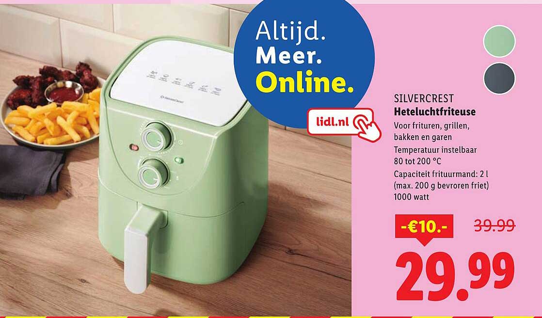 SILVERCREST Heteluchtfriteuse