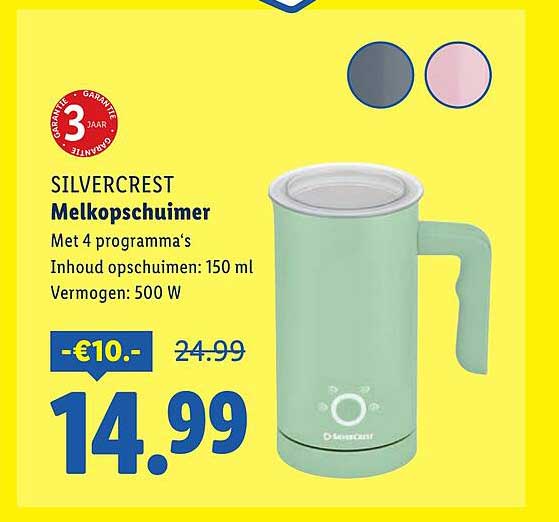 SILVERCREST Melkopschuimer