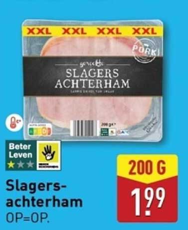 Slagers-achterham