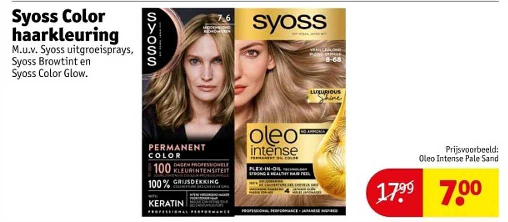 Syoss Color haarkleuring