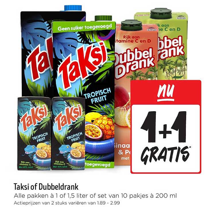 Taksi of Dubbeldrank