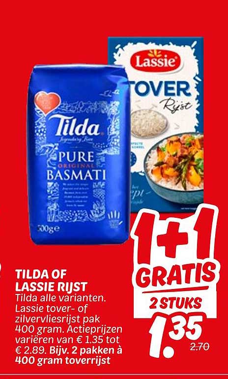 TILDA OF LASSIE RIJST