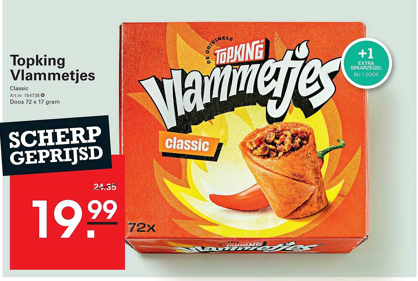 Topking Vlammetjes Classic