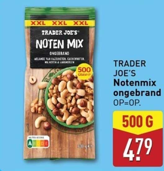 TRADER JOE’S Notenmix ongebrand