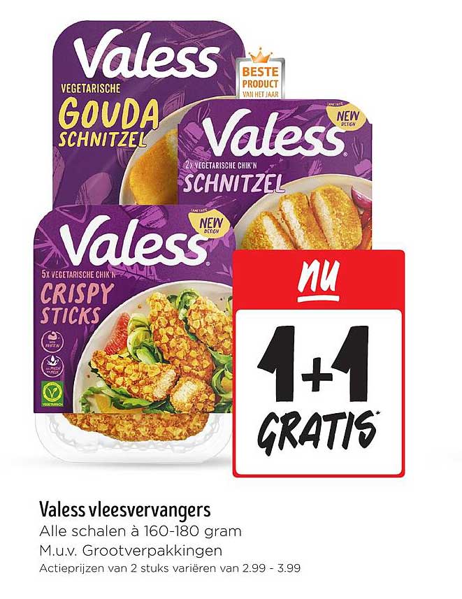 Valess vleesvervangers