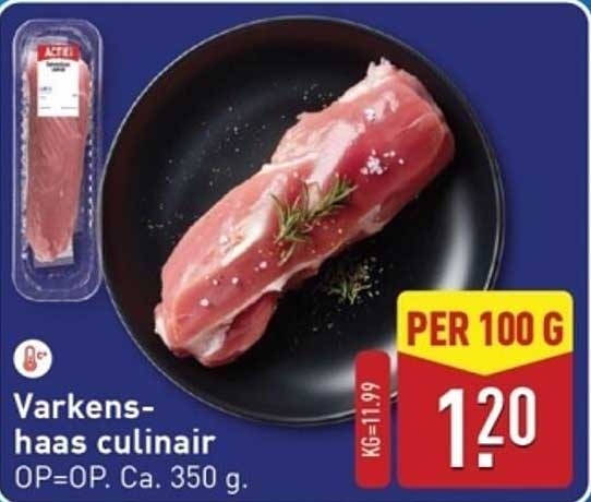Varkenshaas culinair