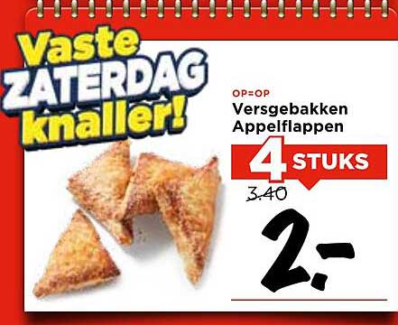 Versgebakken Appelflappen
