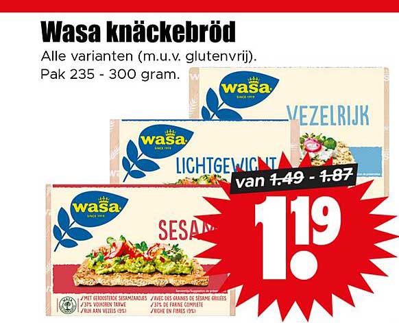 Wasa knäckebröd