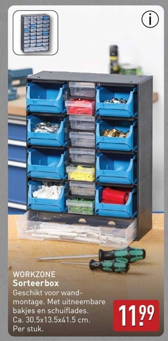 WORKZONE Sorteerbox