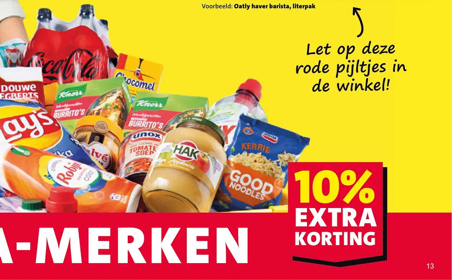 A-merken 10% extra korting