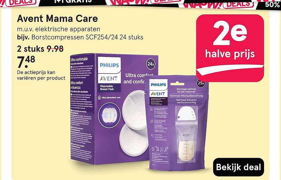 Avent Mama Care 2e halve prijs