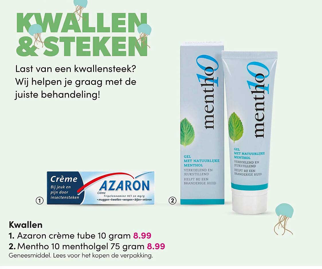 Azaron crème tube 10 gram