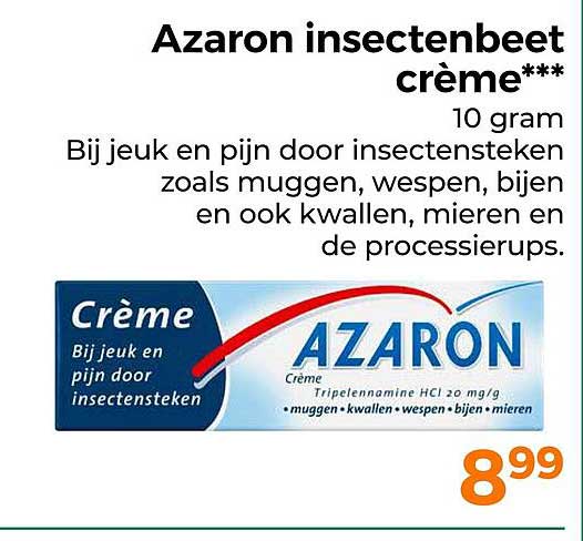Azaron insectenbeet crème***