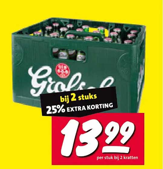 bij 2 stuks 25% EXTRA KORTING
