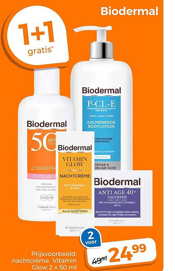 Biodermal 1+1 gratis