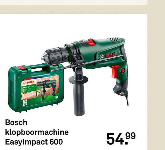 Bosch klopboormachine EasyImpact 600