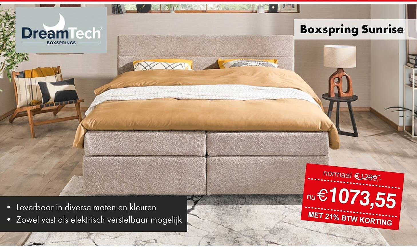 Boxspring Sunrise