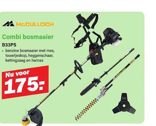 Combi bosmaaier B33PS