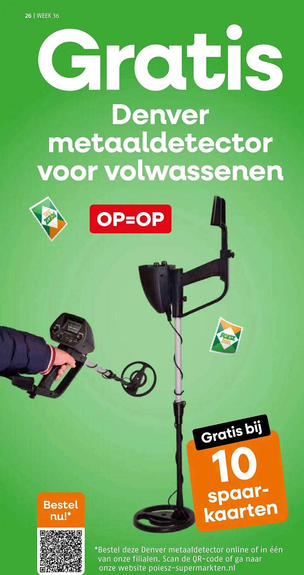 Denver metaaldetector voor volwassenen