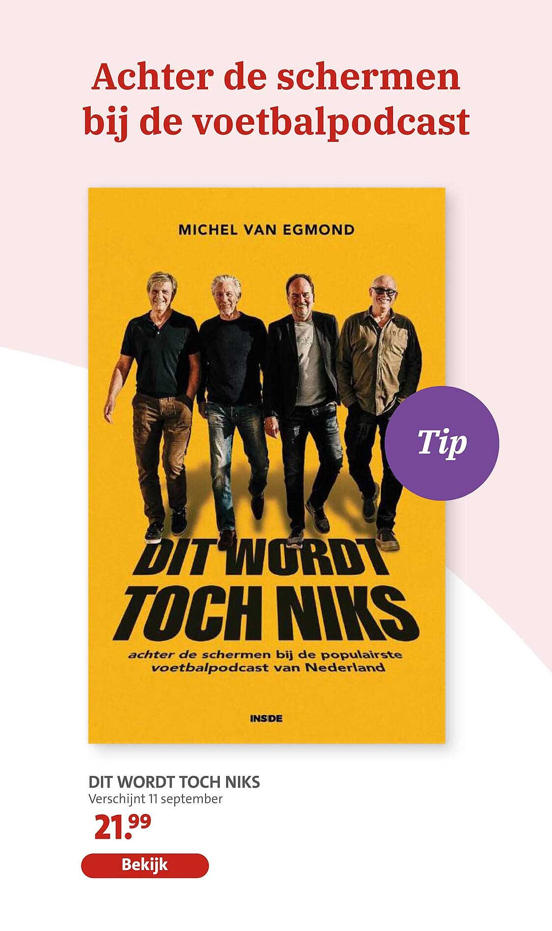 DIT WORDT TOCH NIKS