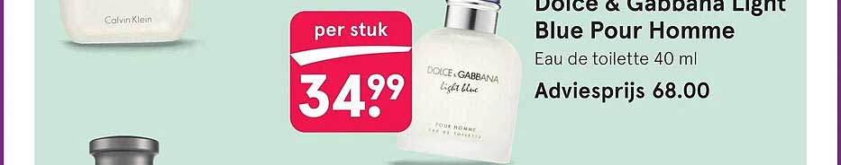Dolce & Gabbana Light Blue Pour Homme