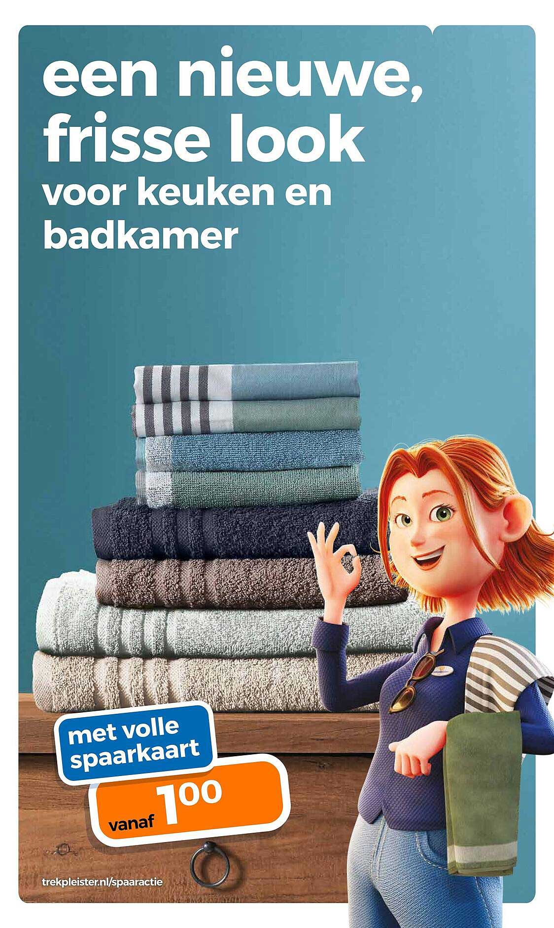 een nieuwe, frisse look voor keuken en badkamer met volle spaarkaart vanaf 100