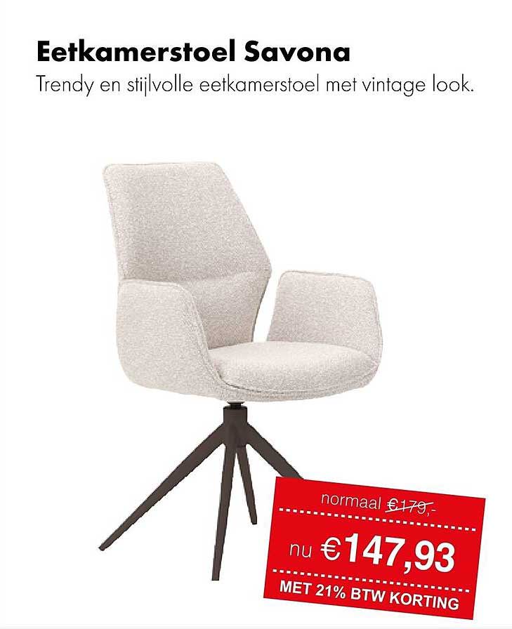 Eetkamerstoel Savona