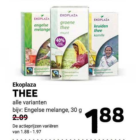 Ekoplaza THEE alle varianten