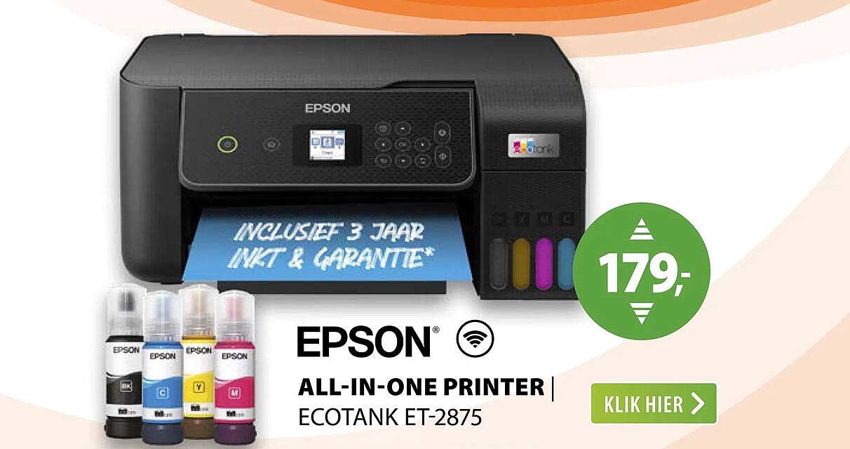 EPSON ALL-IN-ONE PRINTER ECOTANK ET-2875