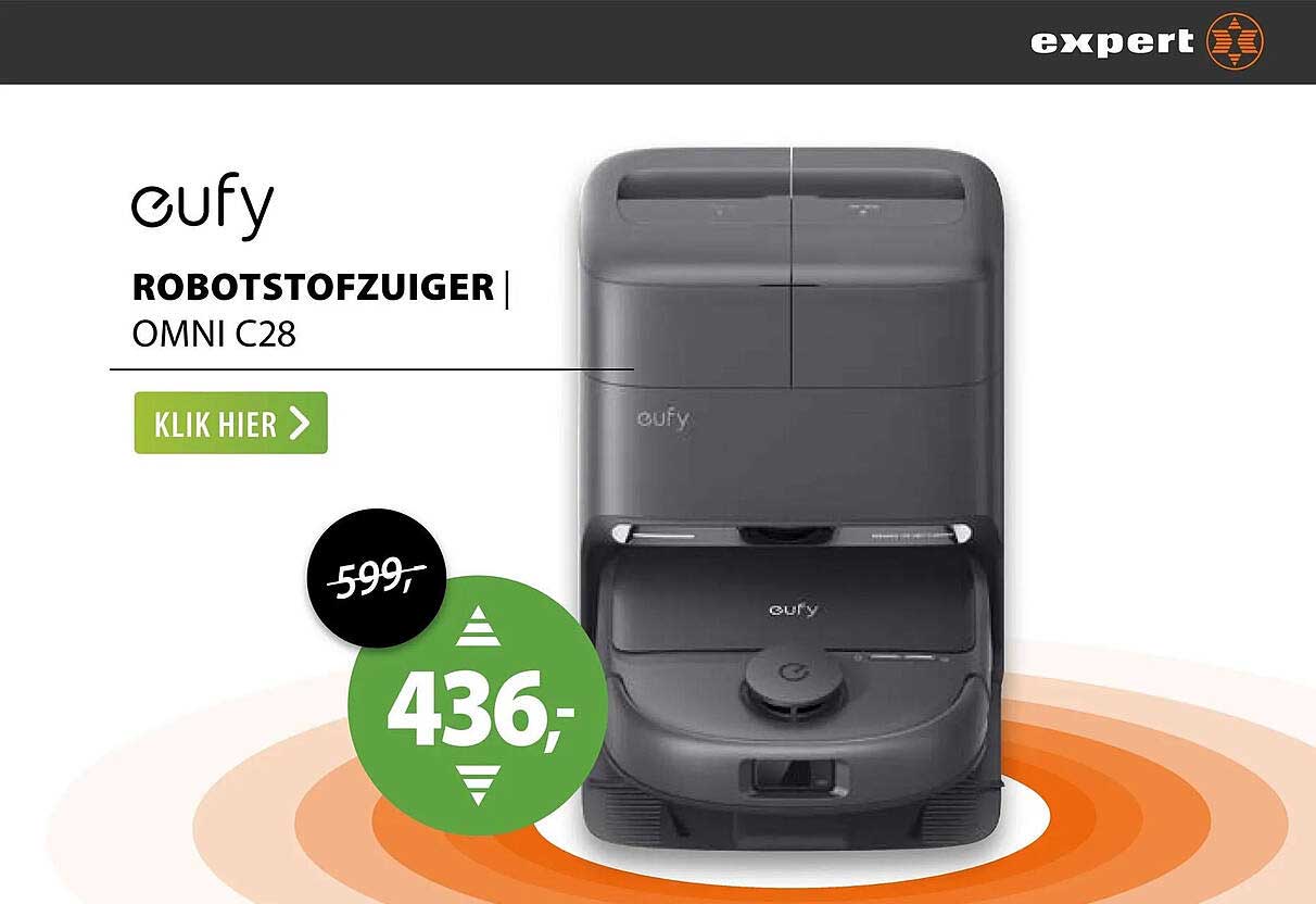 eufy ROBOTSTOFZUIGER OMNI C28