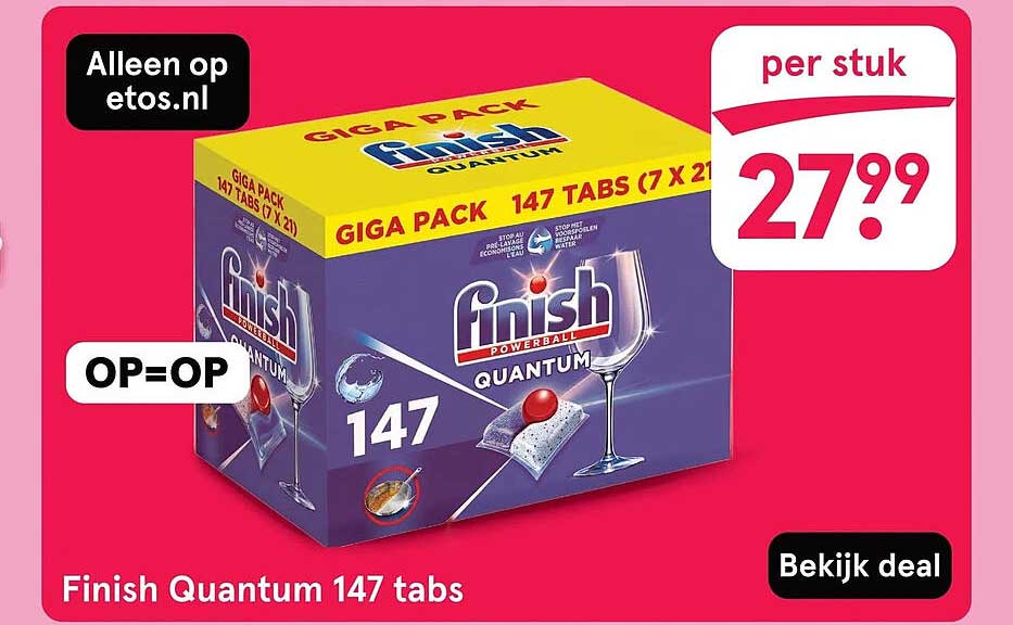 Finish Quantum 147 tabs