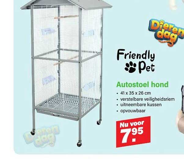 Friendly Pet Autostoel hond