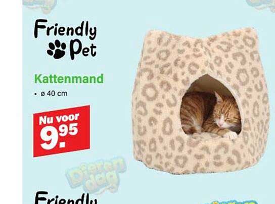 Friendly Pet Kattenmand Ø 40 cm